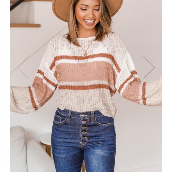 Pink Lily Tops - Style icon sweater